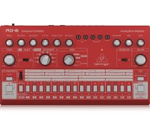 Behringer RD-6 analog drum machine, red (000-EE001-00010)  (000-EE001-00010)