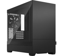 FRACTAL DESIGN Pop Mini Silent Black TG Mini-ITX case, glass window, black (FD-C-POS1M-02)  (FD-C-POS1M-02)