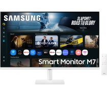 SAMSUNG Smart Monitor M7 (M70F) 32" 4K monitor, white (LS32FM703UUXEN) (LS32FM703UUXEN)