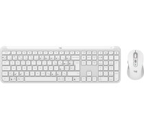 LOGITECH MK950 Signature Slim keyboard and mouse, white (920-012489) (920-012489)