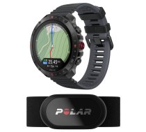 Polar Grit X2 Pro H10 Sports Watch, Black Silicone Strap (900110286)  (900110286)