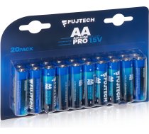 Fuj:tech Alkaline Pro AA 1.5 V alkaline battery, 20 pcs (20xPro-AA)  (20xPro-AA)