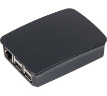 Raspberry Pi plastic case for 2B, 3B, 3B+ computers, black (RB-Case+06B)  (RB-Case+06B)