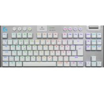 LOGITECH G915 X LIGHTSPEED TKL Low Profile Gaming Keyboard with Tactile Switches, White (920-012735) (920-012735)