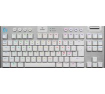 LOGITECH G915 TKL gaming keyboard, tactile switches, white (920-009663) (920-009663)