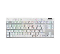LOGITECH G Pro X TKL Wireless Gaming Keyboard, White (920-012146) (920-012146)