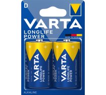 Varta Longlife Power alkaline battery, 2 pcs D (LR20) batteries (4920121412)  (4920121412)