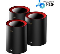 Cudy M3000 WiFi 6 Mesh System, 3-pack, black (M3000_B(3-Pack)) (M3000_B(3-Pack))