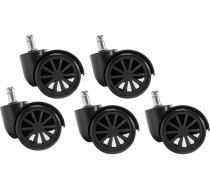 Blackstorm game chair wheels, black  ()