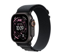 APPLE Apple Watch Ultra 3 (GPS + Cellular) 49 mm Black titanium case with black Alpine Loop, Large (MF0X4KS/A) (MF0X4KS/A)