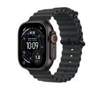 APPLE Apple Watch Ultra 3 (GPS + Cellular) 49 mm Black Titanium Case with Black Sport Loop (MF0J4KS/A) (MF0J4KS/A)