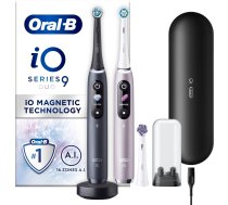Oral-B iO Series 9 electric toothbrushes, black AND rose (8700216387149) (8700216387149)