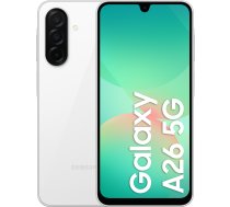 SAMSUNG Galaxy A26 5G phone, 128/6GB, white (SM-A266BZWBEUB) (SM-A266BZWBEUB)