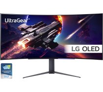 LG Electronics LG UltraGear 45GR95QE-B 45 AND quot; AND quot; Curved OLED Gaming Monitor (45GR95QE-B)  (45GR95QE-B)