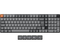 Keychron K17 MAX QMK/VIA Hot-Swappable Low-Profile Mechanical Keyboard with Gateron Red Switches (K17M-H1-BO) (K17M-H1-BO)