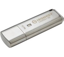 KINGSTON IronKey Locker+ 50 16 GB USB 3.2 Gen 1 memory stick with encryption (IKLP50/16GB)  (IKLP50/16GB)