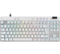 LOGITECH G Pro X TKL RAPID Wired Gaming Keyboard, white (920-013287) (920-013287)