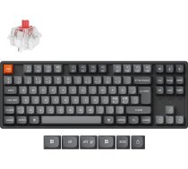 Keychron K8 MAX QMK mechanical keyboard, Super Red switches (K8M-J1-BO) (K8M-J1-BO)