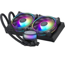 COOLER MASTER MasterLiquid ML240 Illusion Processor Cooler, Black (MLX-D24M-A18P2-R1)  (MLX-D24M-A18P2-R1)