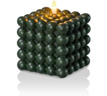 Enne Interior Enne Scandic LED waxed copper candle, forest green (-)  (-)