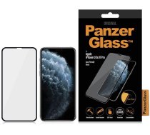 PanzerGlass Case Friendly -lasikalvo, iPhone X / Xs / 11 Pro, musta (2664)  (2664)