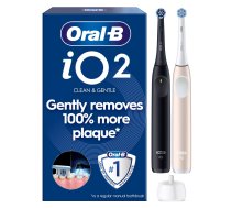 Oral-B iO2 electric toothbrush, black and pink + travel case (016704) (016704)