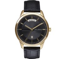 Leijona Hoods Töölö Afterwork 5120-4670 wristwatch, 38 mm, black / gold (5120-4670)  (5120-4670)