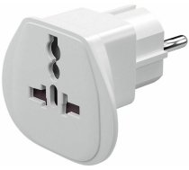 Fuj:tech Goobay travel adapter world- AND gt; EUR, grounded, white (94026)  (94026)