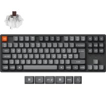 Keychron K8 MAX QMK mechanical keyboard, Super Brown switches (K8M-J3-BO) (K8M-J3-BO)