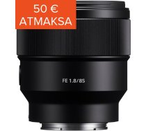 SONY 85mm F1.8 E-mount pilna kadra objektīvs (SEL-85F18 SEL85F18.SYX)