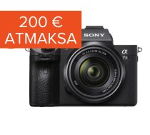 SONY a7 III E-mount pilna kadra fotokamera + 28-70mm objektīvs (ILCE-7M3K α7 a7m3 α7m3 a7mIII α7mIII 3 a7III α7III camera камера ILCE7M3KB.CEC)