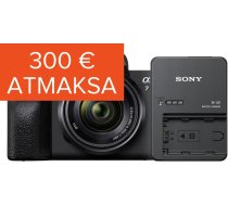 SONY a7 IV E-mount pilna kadra fotokamera + 28-70mm objektīvs (ILCE-7M4K α7 a7m4 α7m4 a7mIV α7mIV 4 a7IV α7IV camera камера ILCE7M4KB.CEC)
