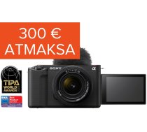 SONY 4K Vlog fotokamera ZV-E1 ar 28-60mm objektīvu (ZV-E1L/B camera камера ZVE1LBDI.EU)