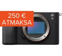 SONY ILCE-7CM2 E-mount pilna kadra fotokamera (ILCE-7CM2/B a7 α7 a7c α7c a7cm2 α7cm2 a7cmII α7cmII II a7cII α7cII camera камера ILCE7CM2B.CEC)