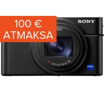 SONY fotokamera RX100 VIIA ar 1.0"-tipa sensoru (DSC-RX100M7A DSCRX100M7AB.CE3)