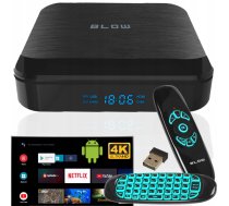 Televizora multimēdijas iekārta - Smart TV Box, Android 12, HDMI no BLOW (77-306)