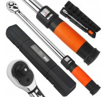 Griezes momenta dinamometriskā atslēga 1/2" 20-220Nm. Sertificēta, izturīga. Kraft&Dele (KD11382)