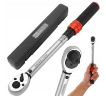 Griezes momenta dinamometriskā atslēga 1/2" 10-60 Нм. +sertificēta. Koferis. Kraft&Dele (KD11383)