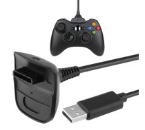 Kabelis kontrolierim Xbox 360 Play & Charge 2in1 (06259)