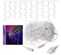 200 LED gaismas aizkars, lietus — krāsains (DAH200M)