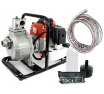 2 taktu benzīna ūdens sūknis - pumpis 1", 5.2 z.s. no Silvertools (WP10, 11310)