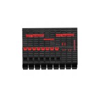 Metāla sienas instrumentu uzglabāšanas plauktu komplekts , darbagalds no Kraft&Dele (KD11863)