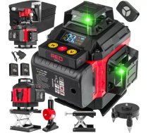 Lāzera līmeņrādis 4D, 360 Red Technic (RTPLK0036)