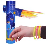 Naktī spīdoši gaismas kociņi, Glow Sticks 100 gab. komplekts (XJ4741, SA088)