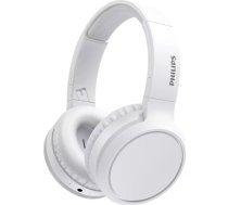 Philips Wireless Headphones TAH5205WT/00, Bluetooth, 40 mm drivers/closed-back, Compact folding, White | TAH5205WT/00  | 4895229110342