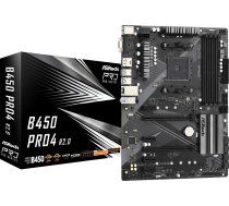 ASRock Asrock B450 PRO4 R2.0 AM4 4DDR 4 DP/HDMI M.2 USB3.2 AT | B450 PRO4 R2.0  | 4710483932786