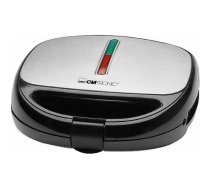 Clatronic ST/WA 3670 sandwich maker 800 W Black, Stainless steel | ST/WA 3670  | 4006160638059 | AGDCLAOPK0009