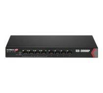 Edimax GS-3008P network switch Managed Gigabit Ethernet (10/100/1000) Black Power over Ethernet (PoE) | GS-3008P  | 4717964702814