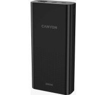 Powerbank Canyon PB-2001 20000mAh Czarny | CNE-CPB2001B  | 5291485008307