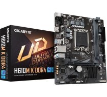 GIGABYTE H610M K DDR4, mātesplate | 1916326  | 4719331851675 | H610M K DDR4